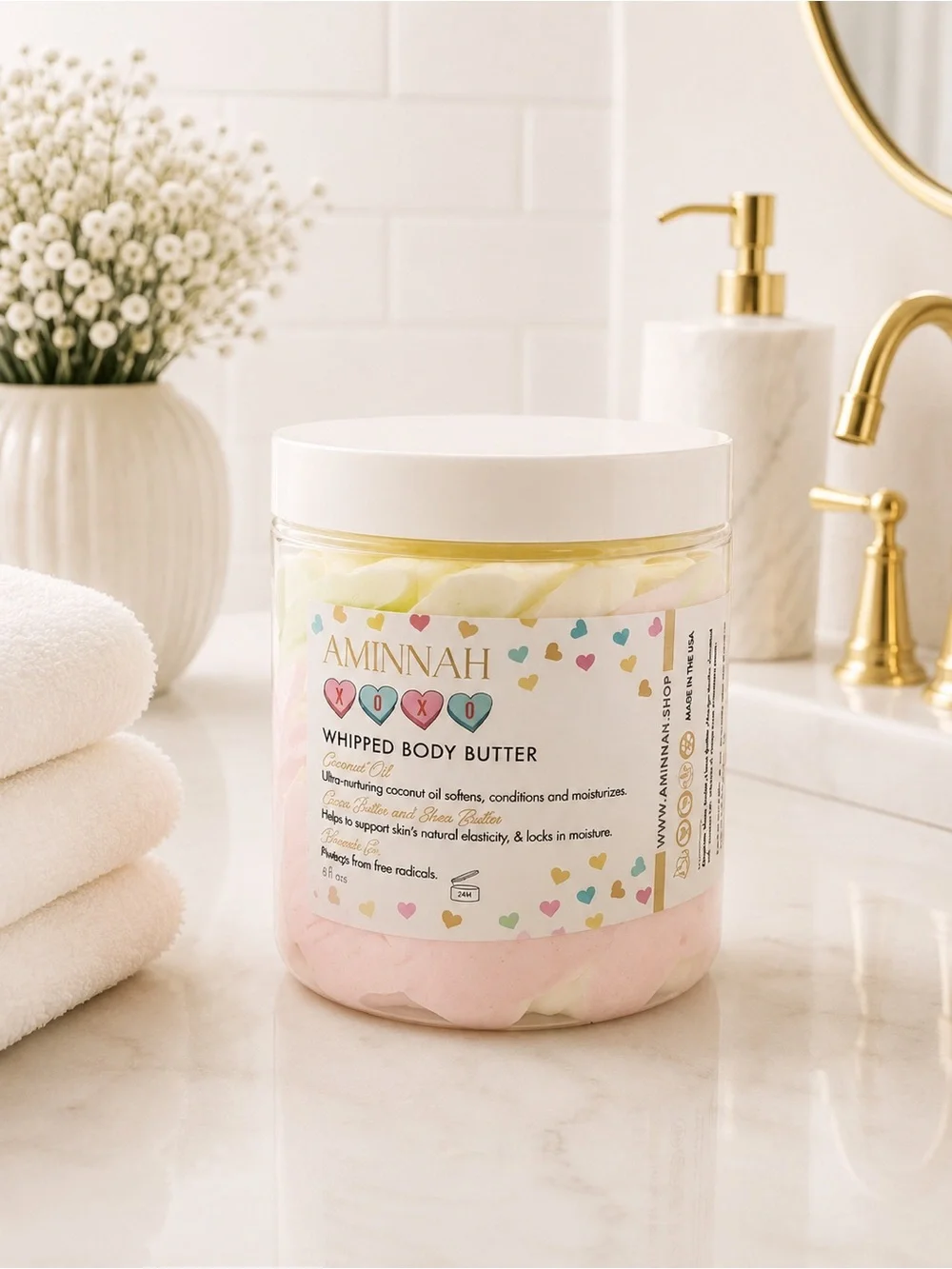 Aminnah XOXO Whipped Body Butter